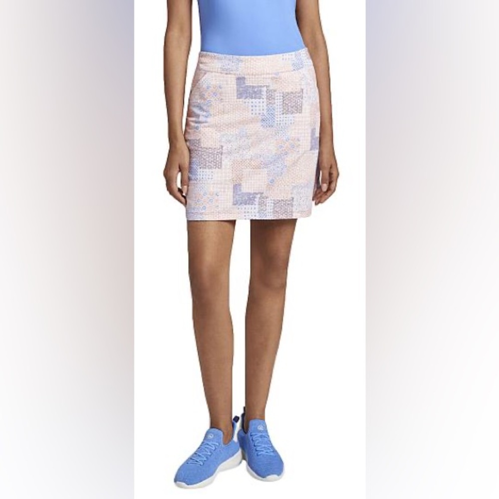 PETER MILLAR SKORT WOMENS L GOLF  UPF 50+ PULL ON LIGHTWEIGHT PICKLEBALL TENNIS
